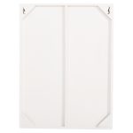 ΠΙΝΑΚΑΣ ΟΡΘΟΓΩΝΙΟΣ ΣΕΙΡΑ SANTORINI HM4523 MDF ΣΕ ΥΠΟΛΕΥΚΟ ΧΡΩΜΑ 60x4(πάχος)x80Υεκ. - Image 9