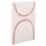 ΠΙΝΑΚΑΣ ΟΡΘΟΓΩΝΙΟΣ ΣΕΙΡΑ SANTORINI HM4535 MDF ΥΠΟΛΕΥΚΟ ΧΡΩΜΑ-ΔΙΑΚΟΣΜΗΣΗ ΜΠΕΖ 48x4,5(πάχος)x60Υεκ. - Image 3