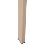 ΠΟΛΥΘΡΟΝΑ ΑΛΟΥΜΙΝΙΟΥ SAGA HM5127.04 ΣΑΜΠΑΝΙ ΜΕ POLYWOOD 55x52x86Yεκ. - Image 10