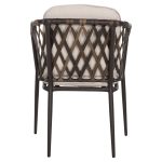 ΠΟΛΥΘΡΟΝΑ ΑΛΟΥΜΙΝΙΟΥ BOLLY HM6080 ΚΑΦΕ-ΣΥΝΘ.RATTAN ΚΑΦΕ-ΜΠΕΖ ΜΑΞΙΛΑΡΙΑ 58,5x67x86Υεκ - Image 6