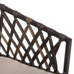 ΠΟΛΥΘΡΟΝΑ ΑΛΟΥΜΙΝΙΟΥ BOLLY HM6080 ΚΑΦΕ-ΣΥΝΘ.RATTAN ΚΑΦΕ-ΜΠΕΖ ΜΑΞΙΛΑΡΙΑ 58,5x67x86Υεκ - Image 8
