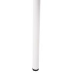 ΠΟΛΥΘΡΟΝΑ ΑΛΟΥΜΙΝΙΟΥ RACHEL HM6088.02 ΛΕΥΚΗ 63x58x85Υεκ. - Image 10