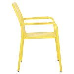 ΠΟΛΥΘΡΟΝΑ ΑΛΟΥΜΙΝΙΟΥ RACHEL HM6088.06 ΚΙΤΡΙΝΗ 63x58x85Υεκ. - Image 4