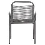 ΠΟΛΥΘΡΟΝΑ ΕΞ.ΧΩΡΟΥ AVRIL HM5968.01 ΜΕΤΑΛΛΟ ΚΑΙ ΣΥΝΘ.RATTAN ΣΕ ΓΚΡΙ 54,5x56x78Υεκ. - Image 6
