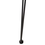 ΠΟΛΥΘΡΟΝΑ ALLEGRA HM5663.11 ΜΕΤΑΛ.ΣΚΕΛΕΤΟΣ-P.E.RATTAN ΜΠΕΖ-ΜΑΥΡΟ 58x59x81Υεκ - Image 10