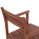 ΠΟΛΥΘΡΟΝΑ KEMPO HM6358 ΞΥΛΟ TEAK ΣΕ ΦΥΣΙΚΟ--58x58,5x88Υεκ. - Image 10