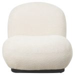 ΠΟΛΥΘΡΟΝΑ BEANY HM9591.06 ΕΚΡΟΥ ΜΠΟΥΚΛΕ ΥΦΑΣΜΑ 85x82x77Υ εκ. - Image 2