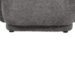 ΠΟΛΥΘΡΟΝΑ KARPEN HM9600.01 ΓΚΡΙ ΜΠΟΥΚΛΕ ΥΦΑΣΜΑ  93x87x78Υ εκ. - Image 10