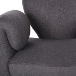 ΠΟΛΥΘΡΟΝΑ HARTT HM9777.01 ΓΚΡΙ TEDDY ΥΦΑΣΜΑ 84x74x87Yεκ. - Image 9