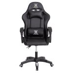 ΠΟΛΥΘΡΟΝΑ GAMING DARREN HM1203.04 ΜΑΥΡΟ-ΛΕΥΚΟ PVC 58.5x100x120Υεκ. - Image 3