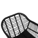 ΠΟΛΥΘΡΟΝΑ ΜΕ ΜΑΞΙΛΑΡΙ ΜΕΤΑΛΛΙΚΗ ALLEGRA HM5450.32 ΜΕ WICKER ΜΑΥΡΟ 58x59x82Υεκ. - Image 7