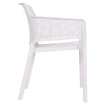 ΠΟΛΥΘΡΟΝΑ ΠΟΛΥΠΡΟΠΥΛΕΝΙΟΥ JOHN HM6103.01 ΛΕΥΚΗ 59x58x79.5Υεκ. - Image 4
