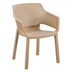 ΠΟΛΥΘΡΟΝΑ ΠΟΛΥΠΡΟΠΥΛΕΝΙΟΥ PEGGY HM6368.03 CAPPUCCINO 60x55x79Υεκ