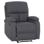 ΠΟΛΥΘΡΟΝΑ RELAX DIONI HM3296.01 ΓΚΡΙ ΥΦΑΣΜΑ 85x90x100Υεκ.