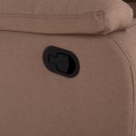 ΠΟΛΥΘΡΟΝΑ RELAX DIONI HM3296.03 ΜΠΕΖ ΥΦΑΣΜΑ 85x90x100Υεκ. - Image 9