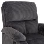 ΠΟΛΥΘΡΟΝΑ RELAX DIONI HM3296.11 ΓΚΡΙ ΡΙΓΕ ΥΦΑΣΜΑ 85x90x100Υεκ. - Image 7