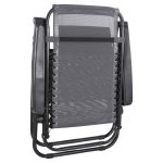 ΠΟΛΥΘΡΟΝΑ RELAX COMPANION HM5095.11 ΓΚΡΙ TEXTILENE-ΜΑΥΡΟ ΜΕΤΑΛΛΟ 67x145x110Υεκ. - Image 7