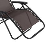 ΠΟΛΥΘΡΟΝΑ RELAX COMPANION HM5095.13 ΚΑΦΕ TEXTILENE-ΜΑΥΡΟ ΜΕΤΑΛΛΟ 67x145x110Υεκ. - Image 9
