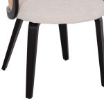 ΠΟΛΥΘΡΟΝΑ ΤΡΑΠΕΖΑΡΙΑΣ BECKER HM18246.02 PLYWOOD ΜΑΥΡΟ--ΕΚΡΟΥ ΥΦΑΣΜΑ 54x62x79Υεκ. - Image 9
