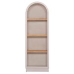 ΡΑΦΙΕΡΑ ΣΕΙΡΑ SANTORINI HM18045 MDF ΥΠΟΛΕΥΚΟ-ΡΑΦΙΑ ΞΥΛΟ ΕΛΑΤΟΥ ΦΥΣΙΚΟ 60x38,5x179Υεκ. - Image 3