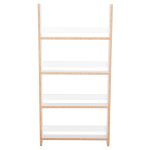 ΡΑΦΙΕΡΑ ΤΟΙΧΟΥ SANI HM18224.01 ΜΕΛΑΜΙΝΗ ΣΕ ΛΕΥΚΟ 60x10x120Υεκ. (4 ΡΑΦΙΑ) - Image 5