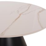 ΣΕΤ 2 ΤΡΑΠΕΖΙΑ ΣΑΛΟΝΙΟΥ RIDGE(X) HM18307.02 SINTERED STONE TOPS--ΒΑΣΕΙΣ ΜΑΥΡΕΣ Φ50 & Φ70 - Image 6
