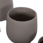 ΣΕΤ 3 ΓΛΑΣΤΡΕΣ ΜΕ TEAK ΒΑΣΕΙΣ TRYLL HM4681.03 FIBER CEMENT--ΓΚΡΙ - Image 7