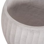 ΣΕΤ 3ΤΜΧ ΓΛΑΣΤΡΕΣ ΣΤΡΟΓΓΥΛΕΣ ΣΕΙΡΑ GARDENER HM4728 FIBERCLAY-ΧΡΩΜΑ CEMENT Φ48x56Υεκ - Image 9