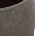 ΣΕΤ 4ΤΜΧ ΓΛΑΣΤΡΕΣ ΣΤΡΟΓΓΥΛΕΣ GARDENER HM4726 FIBERCLAY ΓΚΡΙΖΟΠΡΑΣΙΝΟ Φ52x55Υεκ - Image 9