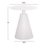 ΣΕΤ LOUNGE 3TMX ΕΞ.ΧΩΡΟΥ OREGO HM21106.02 ΑΛΟΥΜΙΝΙΟ ΣΕ ΛΕΥΚΟ - Image 3