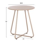 ΣΕΤ LOUNGE 3TMX ΕΞ.ΧΩΡΟΥ OREGO HM21107.03 ΑΛΟΥΜΙΝΙΟ & ΜΕΤΑΛΛΟ ΣΕ ΚΑΠΟΥΤΣΙΝΟ - Image 3
