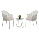 ΣΕΤ LOUNGE 3TMX ΕΞ.ΧΩΡΟΥ OREGO HM21107.06 ΑΛΟΥΜΙΝΙΟ & ΜΕΤΑΛΛΟ ΣΕ ΦΥΣΤΙΚΙ
