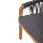 ΣΕΤ ΣΑΛΟΝΙ ΕΞ.ΧΩΡΟΥ 4ΤΜΧ ROSSWELL HM6084.01 ΞΥΛΟ ΑΚΑΚΙΑΣ-ΣΧΟΙΝΙ & ΜΑΞΙΛΑΡΙΑ ΑΝΘΡΑΚΙ - Image 9