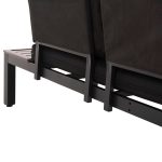 ΣΕΤ ΣΑΛΟΝΙ ΠΟΛΥΜΟΡΦΙΚΟ DEX 3TMX HM6090 ΑΛΟΥΜΙΝΙΟ ΣΕ ΑΝΘΡΑΚΙ & ΚΑΦΕ-ΜΑΥΡΑ ΜΑΞΙΛΑΡΙΑ - Image 7