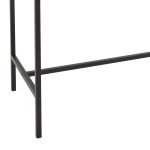 ΣΕΤ ΤΡΑΠΕΖΑΡΙΑ ΜΠΑΡ 5ΤΜΧ BOXY HM9882.01 ΜΑΥΡΟ ΜΕΤΑΛΛΟ-ΜΕΛΑΜΙΝΗ ΣΕ SONAMA - Image 7