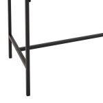 ΣΕΤ ΤΡΑΠΕΖΑΡΙΑ ΜΠΑΡ 5ΤΜΧ BOXY HM9882.13 ΜΑΥΡΟ ΜΕΤΑΛΛΟ-ΜΕΛΑΜΙΝΗ ΜΑΥΡΟ ΜΑΡΜΑΡΟ - Image 7