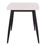 ΣΕΤ ΤΡΑΠΕΖΑΡΙΑΣ 5ΤΜΧ RAVEN HM21264.01 ΚΕΡΑΜΙΚΟ TOP ΛΕΥΚΟ ΜΑΡΜΑΡΟ--ΒΕΛΟΥΔΟ ΣΑΠΙΟ ΜΗΛΟ - Image 4