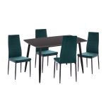 ΣΕΤ ΤΡΑΠΕΖΑΡΙΑΣ 5ΤΜΧ RAVEN HM21265.02 ΚΕΡΑΜΙΚΟ TOP ΜΑΥΡΟ ΜΑΡΜΑΡΟ--ΒΕΛΟΥΔΟ ΚΥΠΑΡΙΣΣΙ