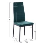 ΣΕΤ ΤΡΑΠΕΖΑΡΙΑΣ 5ΤΜΧ RAVEN HM21265.02 ΚΕΡΑΜΙΚΟ TOP ΜΑΥΡΟ ΜΑΡΜΑΡΟ--ΒΕΛΟΥΔΟ ΚΥΠΑΡΙΣΣΙ - Image 3