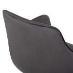 ΣΕΤ ΤΡΑΠΕΖΑΡΙΑΣ 7ΤΜΧ RAVEN HM21070.03 ΚΕΡΑΜΙΚΟ TOP--4 ΚΑΡΕΚΛΕΣ & 2 ΠΟΛΥΘΡΟΝΕΣ ΓΚΡΙ - Image 9