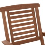 ΣΕΤ ΤΡΑΠΕΖΑΡΙΑΣ CRANDER HM21288 ΤΡΑΠΕΖΙ & 6 ΠΟΛΥΘΡΟΝΕΣ ΠΤΥΣΣΟΜΕΝΕΣ-ΤΕΑΚ - Image 4