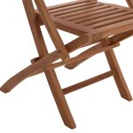 ΣΕΤ ΤΡΑΠΕΖΑΡΙΑΣ CRANDER HM21288 ΤΡΑΠΕΖΙ & 6 ΠΟΛΥΘΡΟΝΕΣ ΠΤΥΣΣΟΜΕΝΕΣ-ΤΕΑΚ - Image 6
