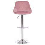 ΣΚΑΜΠΟ ΜΠΑΡ ROSE HM204.42 ΜΕ ΑΜΟΡΤΙΣΕΡ ΧΡΩΜΙΟΥ & ΣΑΠΙΟ ΜΗΛΟ ΒΕΛΟΥΔΟ 48x45x105Υεκ. - Image 3