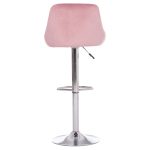 ΣΚΑΜΠΟ ΜΠΑΡ ROSE HM204.42 ΜΕ ΑΜΟΡΤΙΣΕΡ ΧΡΩΜΙΟΥ & ΣΑΠΙΟ ΜΗΛΟ ΒΕΛΟΥΔΟ 48x45x105Υεκ. - Image 6
