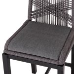 ΣΚΑΜΠΟ ΜΠΑΡ ΜΕΣ.ΥΨΟΥΣ HOWARD HM5791.23 ΜΑΥΡΟ ΑΛΟΥΜΙΝΙΟ--ΓΚΡΙ ΣΧΟΙΝΙ 47,5x55x94,5Υεκ. - Image 8