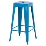 ΣΚΑΜΠΟ ΜΠΑΡ ΜΕΤΑΛΛΙΚΟ MELITA-PRO HM8642.48 ΣΕ ΜΠΛΕ 43x43x78Υεκ. - Image 4