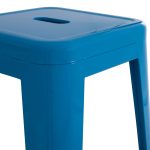 ΣΚΑΜΠΟ ΜΠΑΡ ΜΕΤΑΛΛΙΚΟ MELITA-PRO HM8642.48 ΣΕ ΜΠΛΕ 43x43x78Υεκ. - Image 6