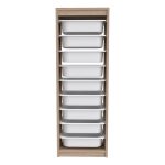 ΣΥΡΤΑΡΙΕΡΑ SANI HM18203.03 ΜΕΛΑΜΙΝΗ SONAMA-9 ΛΕΥΚΑ ΣΥΡΤΑΡΙΑ P.E. 45,5x29,6x125Υ - Image 3