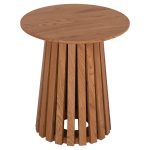 ΤΡΑΠΕΖΑΚΙ ΒΟΗΘΗΤΙΚΟ TALBERT HM18025 MDF ΣΕ ΦΥΣΙΚΟ ΞΥΛΟΥ Φ45x50,5Υεκ. - Image 4