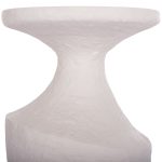 ΤΡΑΠΕΖΙ ΒΟΗΘΗΤΙΚΟ REBON HM18156.02L FIBER CEMENT ΣΕ ΛΕΥΚΟ--Φ40x56.5Υεκ. - Image 5